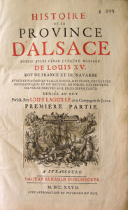 Histoire de la province d'Alsace par Louis Laguille